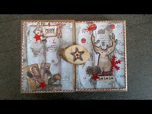 Tuto : album Noël action structure part1