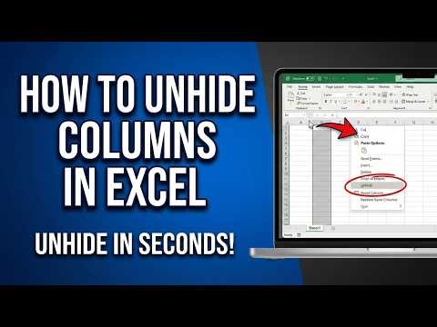 How to Unhide Columns in Excel (3 Simple Ways)
