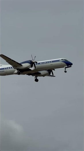 Freight Runners Express- ACE Saab 2000 on short final Runway 36 Winnipeg