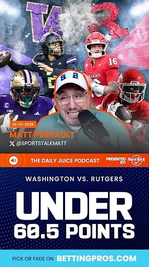 Pick of the Day: FREE College Football Bet for Washington vs. Rutgers! #shorts