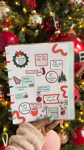 Happy Planner® | Customizable Planners, Journals & Stickers on Instagram: "Every Christmas box checked ✔️🎄 Cookies baked, gifts wrapped, lights admired, cozy moments had. There’s something so satisfying about seeing the whole Christmas checklist complete, especially using our holiday stickers 🥰✨ Another Christmas well spent ❤️ #HolidayChecklist #PlannerJoy"