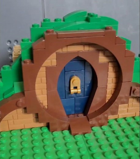 lego hobbit hole moc lord of the rings