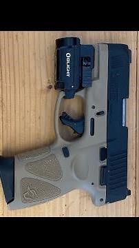 Ameriglo CAP Night Sights on Taurus G3C