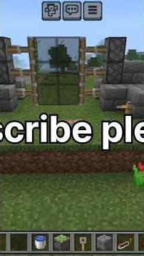 How to make automatic door in minecraft #minecraft #shots