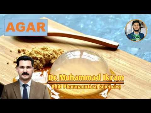 Agar: Introduction, Preparation, Chemical Constituents & Uses Explained by Dr. M. Ikram