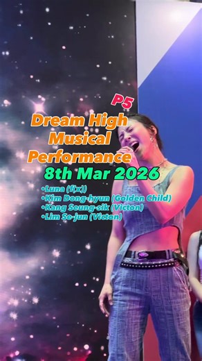 Dream High Musical Performance 8th Mar 2026 Look out for details of the upcoming Dream High Musical in Korea! •Luna (f(x)) •Kim Dong-hyun (Golden Child) @official_gncd11 •Kang Seung-sik (Victon) •Lim Se-jun (Victon) @VICTON #korea #dreamhigh #luna #goldenchild #victon