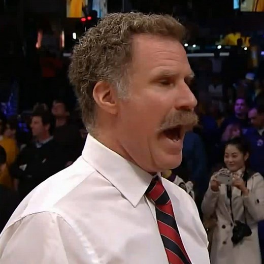 Will Ferrell got decked out in a full Staples Center security guard uniform and kicked out Shaquille O' Neal 🤣 | ESPN