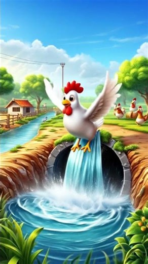 Hen and DOCTORS story #ai #hen #dogshorts #doctor