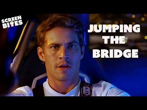 Paul Walker's Insane Bridge Jump | 2 Fast 2 Furious (2003) | Screen Bites