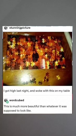 Stunning Abstract Jigsaw Puzzle Display