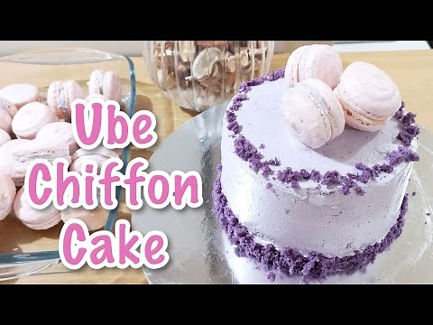 Easy Ube Chiffon Cake Recipe | 6 Inch Purple Yam Cake | K’s Mum