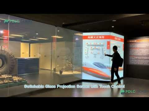 Switchable Glass Projection Screen with Touch Control