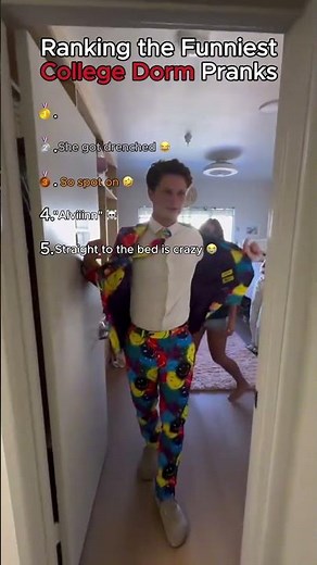 Ranking the Funniest College Dorm Pranks