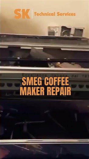 Smeg Coffee Maker Repair at SK Technical Services!