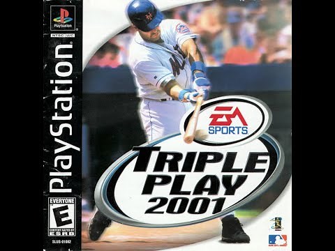 Triple Play 2001 (PlayStation) - Cleveland Indians at New York Mets