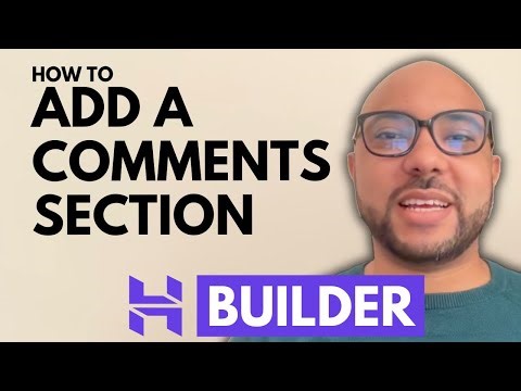 How to Add a Comments Section in Hostinger Website Builder