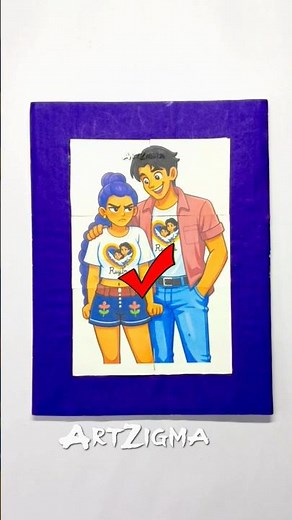 Jinu & Rumi Love Story 💕 | K-Pop Demon Hunters Creative Cardboard Puzzle Challenge