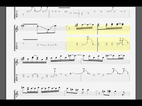 Aerosmith Cryin Lead Guitar tablature