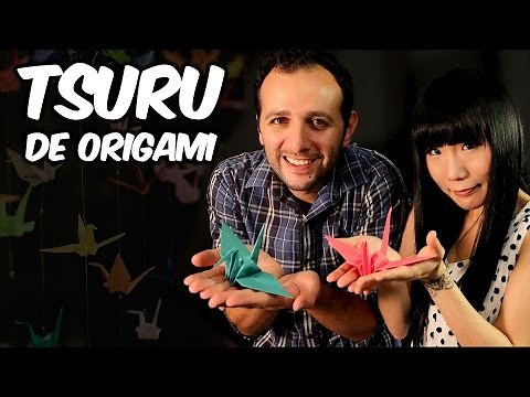 TSURU de ORIGAMI ft. Tsubasa Imamura 🔵Manual do Mundo