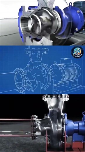 Screw Pump Working 😱 #engineering