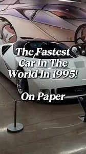 Fastest Car In The World In 1995! On Paper! Ford GT90!