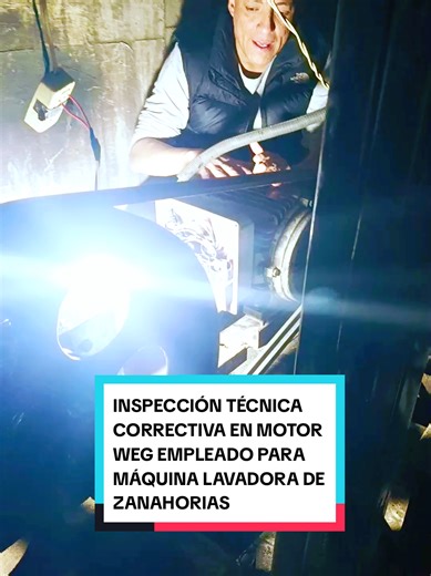 INSPECCIÓN TÉCNICA CORRECTIVA EN MOTOR WEG EMPLEADO PARA MÁQUINA LAVADORA DE ZANAHORIAS. ILUMINATION RESOURCES Soluciones e Ingeniería ⚡ Si no lo solucionamos: ¡PREOCÚPESE! #iluminationresources #motoreselectricos #weg #electricidadindustrial #electricidad