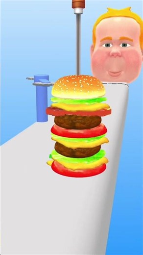 Mota Uncle Burger Khata Hai 🤭 All Games #shorts #gameplay #funny #summerofgoals