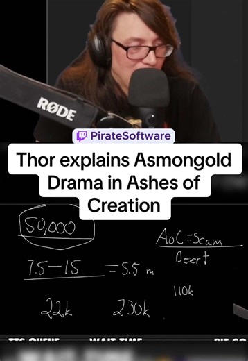 Asmongold Drama Explained by Thor in Ashes of Creation