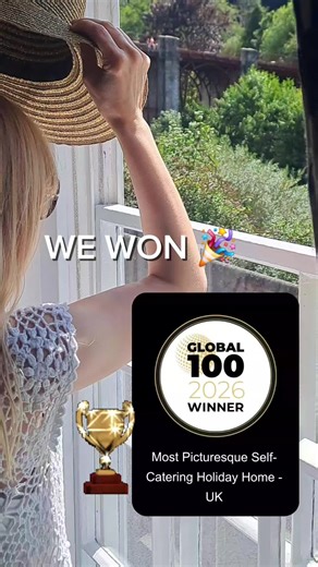 🎉We’re so pleased to announce some exciting news! ✨ We’re incredibly proud to have won 🏆 'MOST PICTURESQUE SELF-CATERING HOLIDAY HOME UK' in the Global 100 2026 Awards The judges loved our excellent customer service, our amazing guest reviews, and (of course!) our breathtaking view and we couldn’t be happier. We believe it’s the little details that make a stay truly special, and we do our very best to make every stay a memorable one. A huge thank you to all our amazing guests for your wonderfu