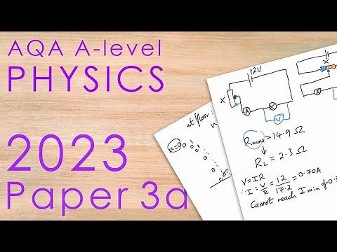AQA 2023 Paper 3a - A-level Physics Past Paper - Practical Skills