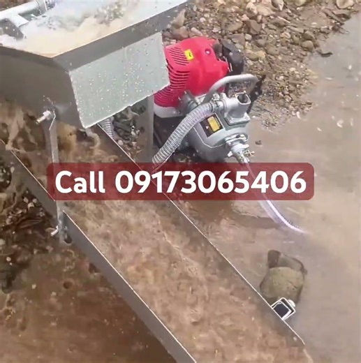 Gold panning machine #trending #machine #gold #mining #ginto #automobile