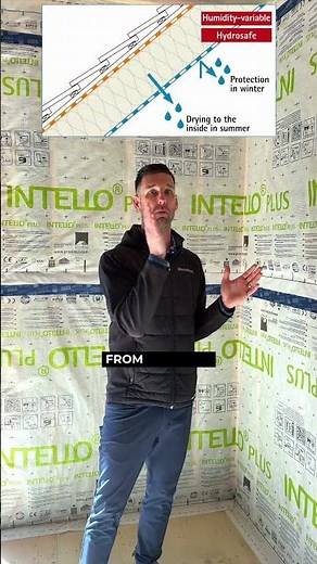 INTELLO-Plus - high-performance vapour control membrane