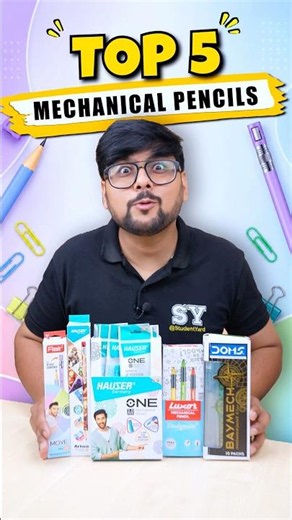 ✏️🔥 Top 5 Mechanical Pencils Under ₹20 💰 | Must-Try Budget Picks! 🎯 #Shorts #SYShorts 1039