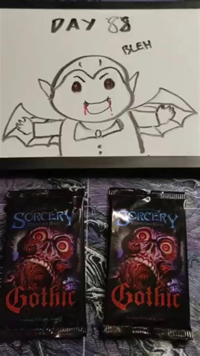 Sorcery Contested Realms Gothic 2-pack opening day 88 #tcg #tradingcardgame #sorcery