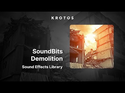 Demolition Sound Effects Library - Weaponiser & Reformer Pro