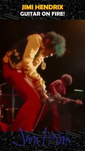 JIMI HENDRIX: GUITAR ON FIRE! #jimihendrix #blues #guitarist #rocknroll