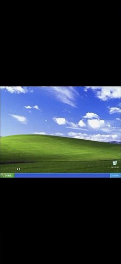 Windows XP Startup and Shutdown screen but something went wrong