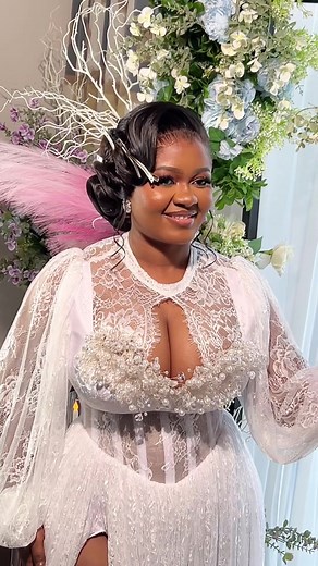 A beautiful bride😍 #blackweddings #wedding