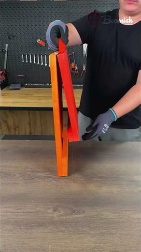 DIY Folded Stool Hack! #diy #stool #wood #trick