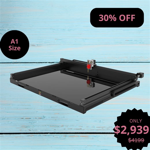 UUNA TEK 3.0 A1 Preassembled Premium All-in-One Pen Plotter Drawing Ro