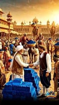 The Blue Gold of Bengal 💙 How Ancient India Made Indigo Ancient Indian Science #shorts #ancientindia