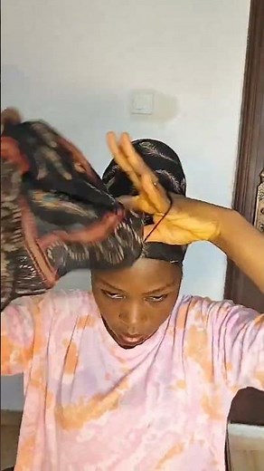 simple headscarf tutorial #tuto #headscarf