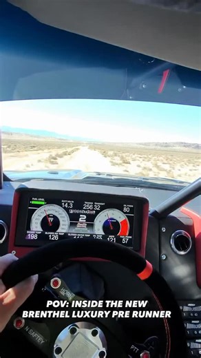 Wonder what it’s like to drive the Luxury PreRunner? 🤔 Check it out in action, the ultimate offroad machine built for performance and style. 🔥 Want one of your own? Visit brenthelindustries.com￼ to learn more. #BrenthelIndustries #LuxuryPreRunner #OffRoadLife #TruckGoals #TrailReady | Brenthel Industries