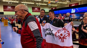 42K views · 622 reactions | Wednesday's schedule for the 2025 Special Olympics National Unified Tournament included the event's opening ceremony - featuring nearly 400 athletes and unified partners - and two squads of team competition. Check out some of the excitement from the Raising Cane's River Center! #USBCOpen #USBCTradition #25BatonRouge | USBC- Open Championships | Facebook
