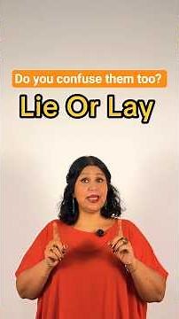 Is it "I lay down" or "I lied down"? Find out! 📚