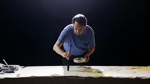 127K views · 628 reactions | For ink wash painter Wang Mingming, creating poetry-inspired paintings is like making wine. He "transforms" the imagery of famous ancient Chinese poets into figurative and semi-abstract ink patterns. This episode of China Media Group’s cultural program "Meet the Masters" presents the story of 70-year-old master painter Wang Mingming. #MeetTheMasters #TheVibe | China Plus Culture | Facebook