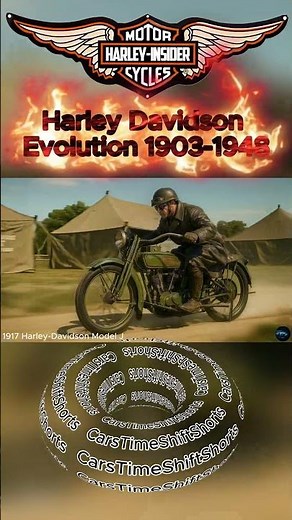 Harley-Davidson Evolution 1903–1948 | The Birth of a Legend