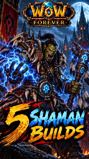 5 Shaman Builds You Need to Know in WoW Forever