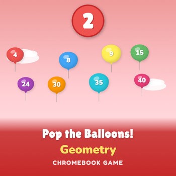 2nd Grade Partitioning Shapes Math Game | Self-Checking Math Game