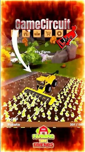 Harvester INHALES Field #farmingandfriends #roblox